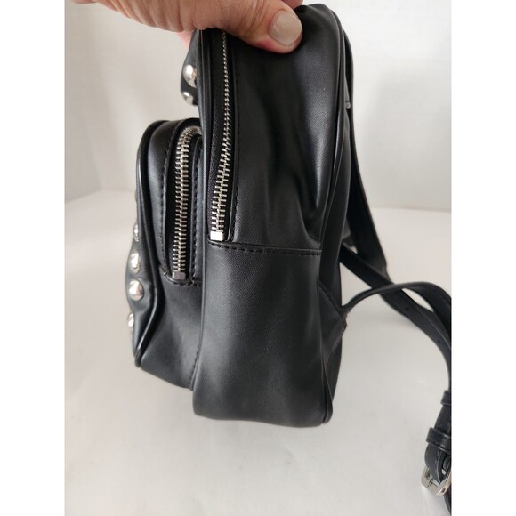Love Moschino Studded Faux Leather Backpack Black Excellent main image 4